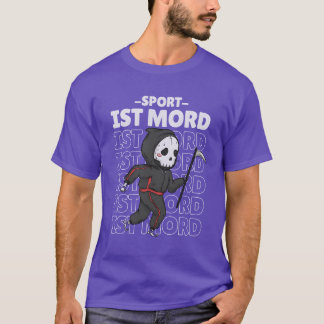 Sport is murder retro boy T-Shirt