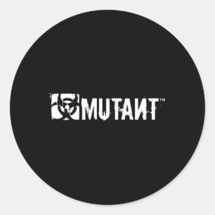 Sport Lifting Gym Workout Bodybuilding Bodybuilder Classic Round Sticker