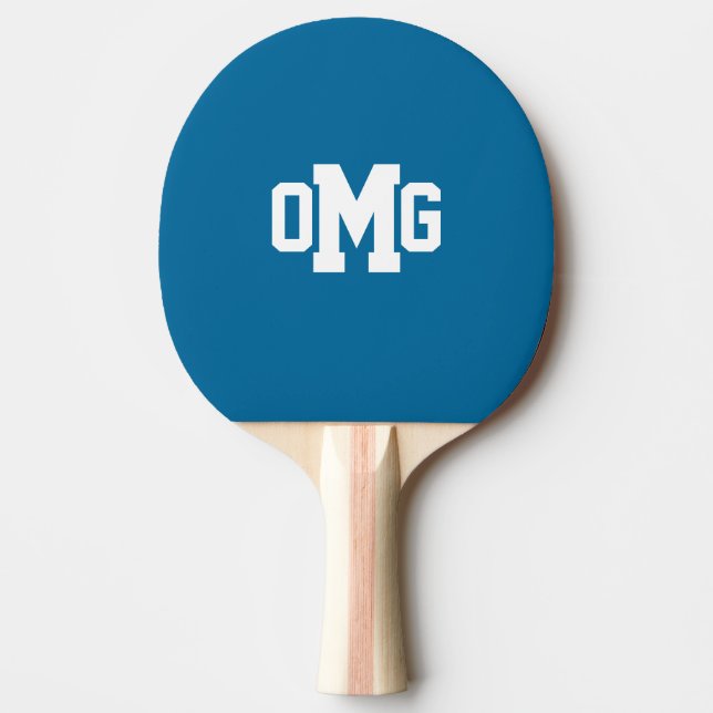 Sport Monogram Ping-Pong Paddle (Front)