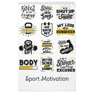 Sport Motivation Calendar