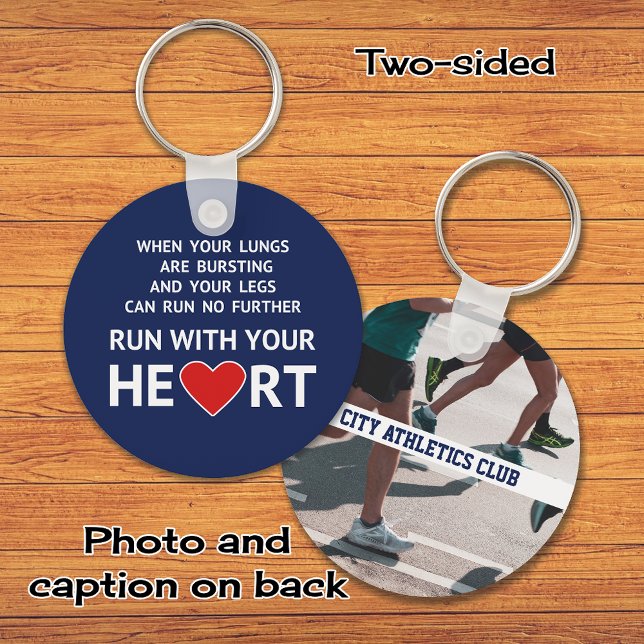 Sport motivational athletics quote key ring (Creator Uploaded)