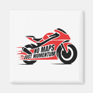 Sport Motorcycle Magnet