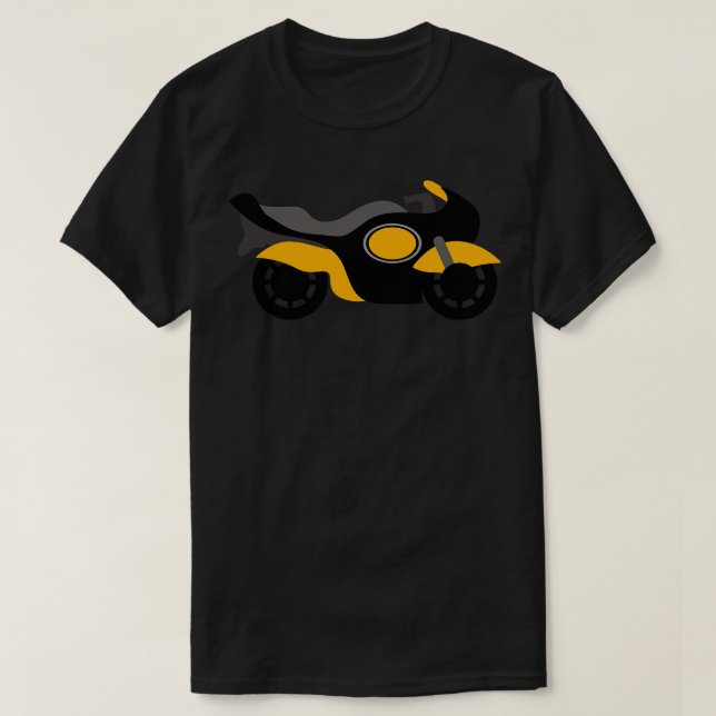 Sport Motorcycle T-Shirt (Design Front)
