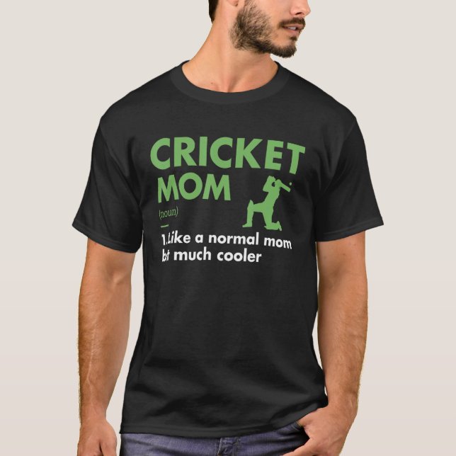 Sport Mum Definition Cricket T-Shirt (Front)