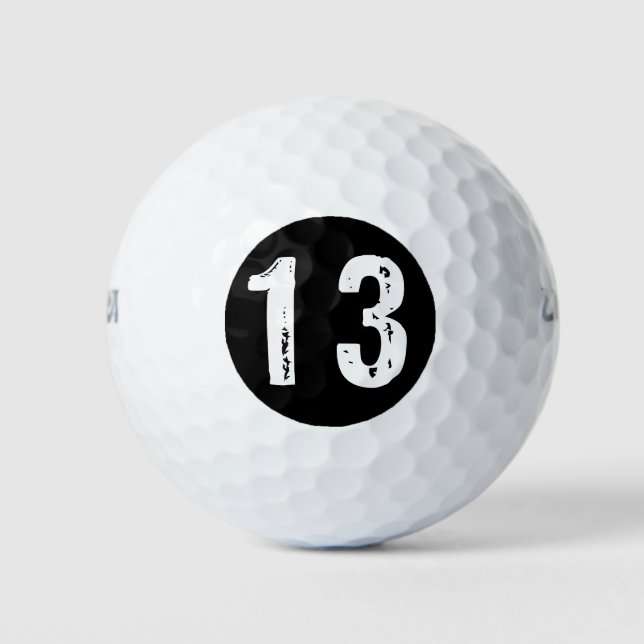 Sport number 13 golf balls (Front)