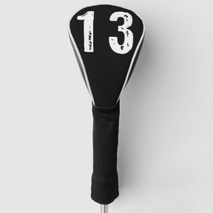 Sport number 13 golf head cover