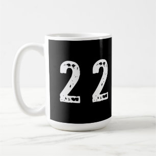 Sport number 22 coffee mug