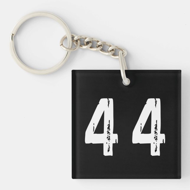Sport number 44 key ring (Front)