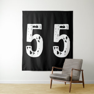 Sport number 55 tapestry