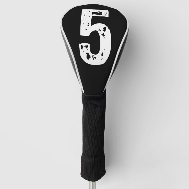 Sport number 5 golf head cover (Front)