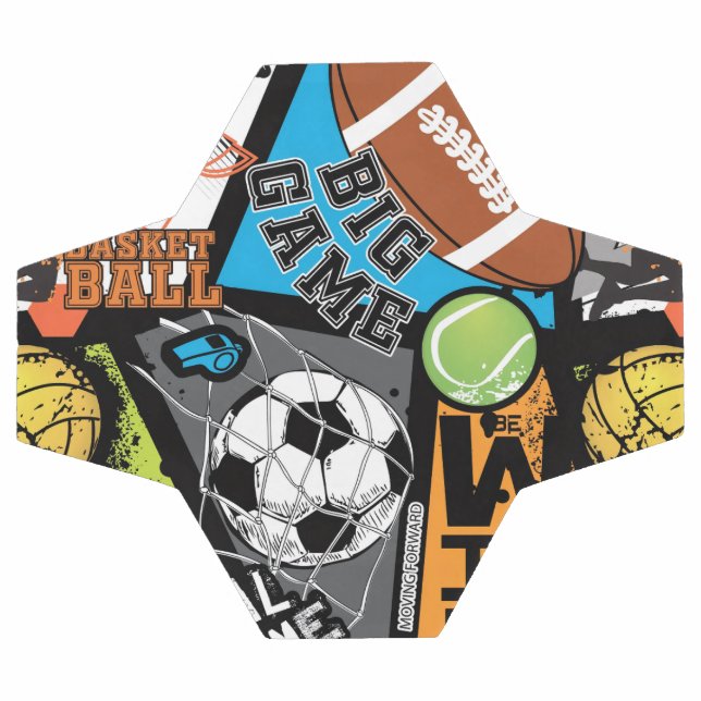 Sport Pattern With Balls (Flat)