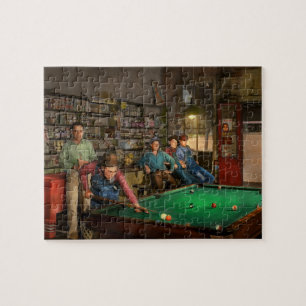 Sport - Pool - The pool hustle 1941 Jigsaw Puzzle