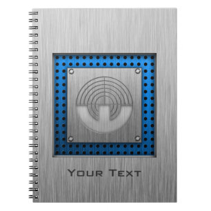 Sport Shooting; Metal-look Notebook