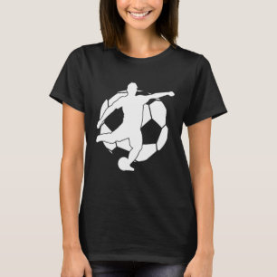 Sport Soccer Graphic  Kids Boys Soccer Player T-Shirt