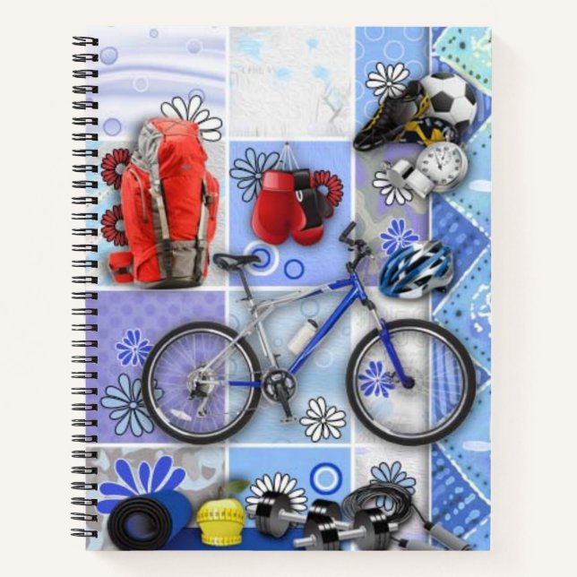 Sport Spiral Notebook (Front)