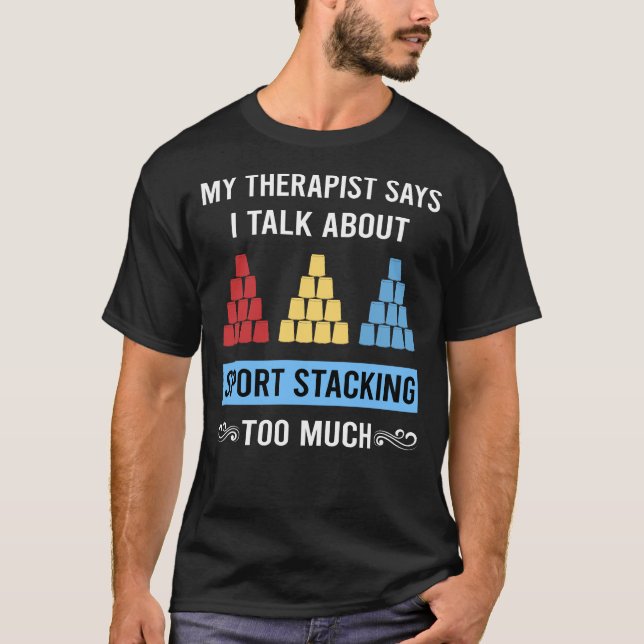 Sport Stacking Cup Stacking Speed Stacking Cups T-Shirt (Front)