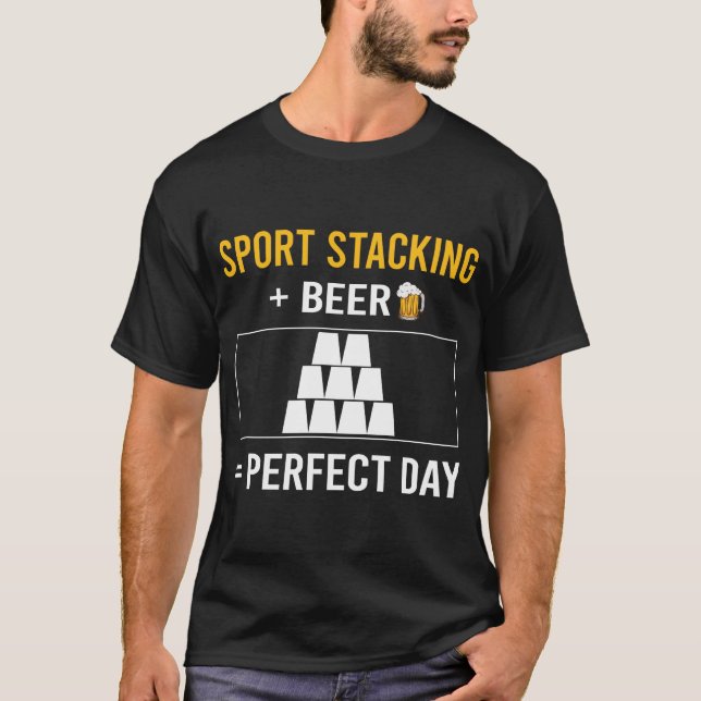 Sport Stacking Cup Stacking Speed Stacking Cups T-Shirt (Front)