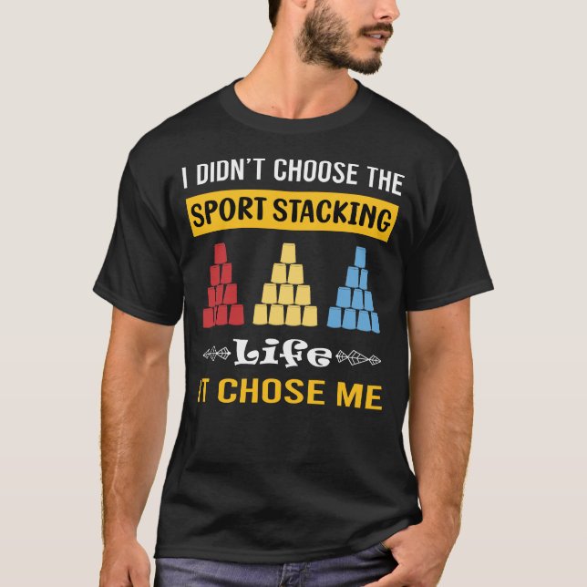 Sport Stacking Cup Stacking Speed Stacking Cups T-Shirt (Front)