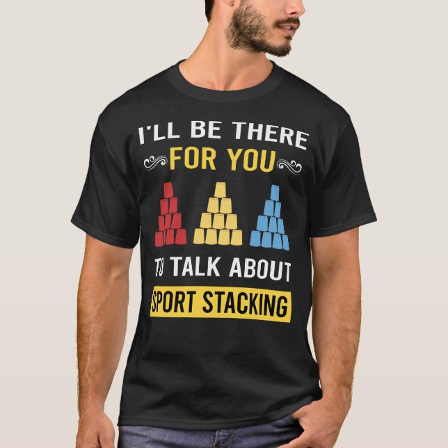 Sport Stacking Cup Stacking Speed Stacking Cups T-Shirt (Front)