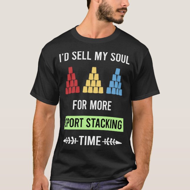 Sport Stacking Cup Stacking Speed Stacking Cups T-Shirt (Front)
