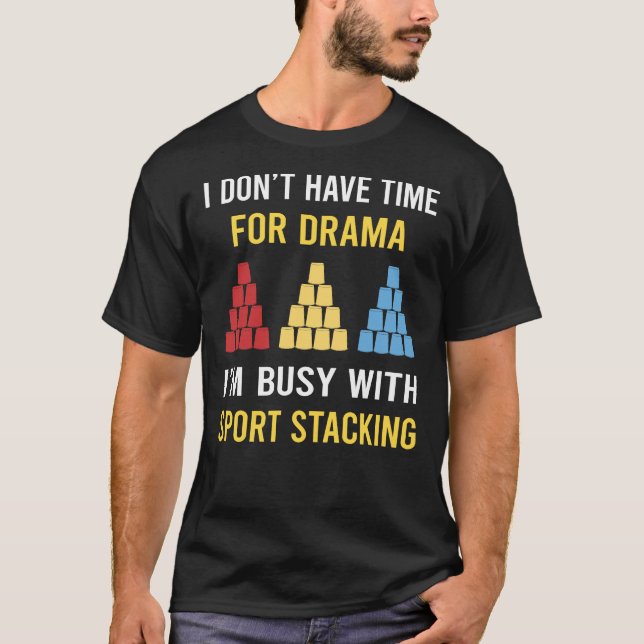Sport Stacking Cup Stacking Speed Stacking Cups T-Shirt (Front)