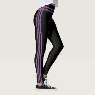 Sport Stripe Leggings - Custom Colours