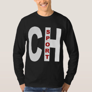 SPORT SWITZERLAND black T-shirt