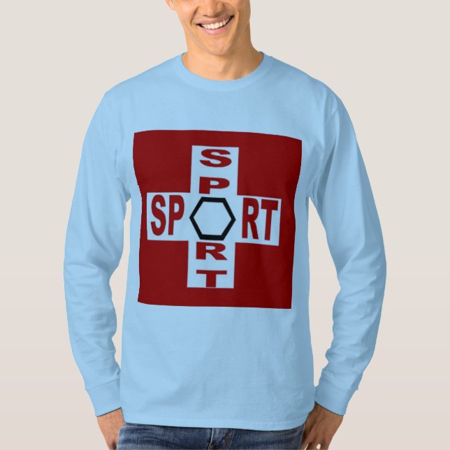 SPORT SWITZERLAND'S Basic Blue T-Shirt (Front)