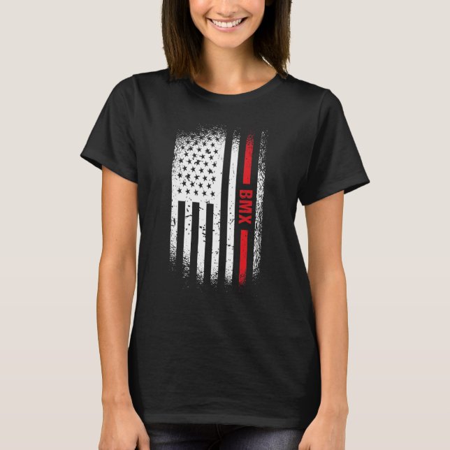 Sport Us Flag BMX_6 T-Shirt (Front)