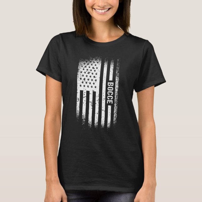 Sport Us Flag Bocce_4 T-Shirt (Front)