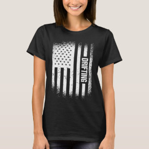 Sport Us Flag Drifting  2 T-Shirt