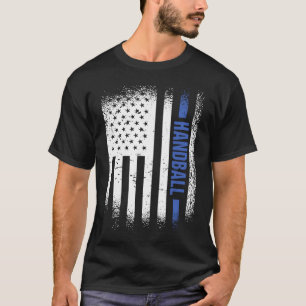 Sport Us Flag Handball  5 T-Shirt