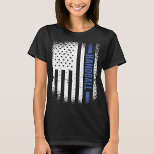 Sport Us Flag Handball  5 T-Shirt