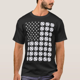 Sport Us Flag Softball  1 T-Shirt