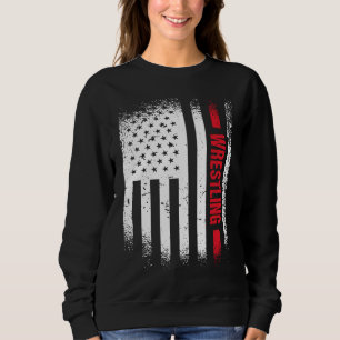 Sport Us Flag Wrestling 6 Sweatshirt