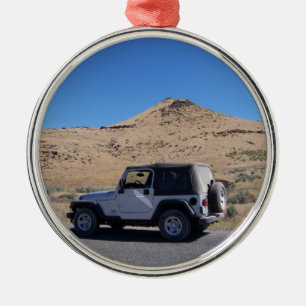 sport utility vehicle metal tree decoration