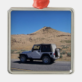 sport utility vehicle metal tree decoration