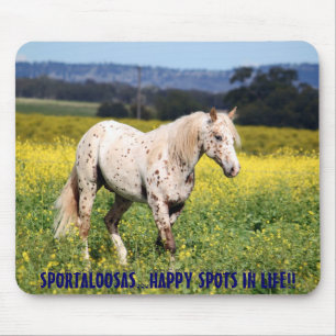 Sportaloosas happy spots in life.. mouse pad