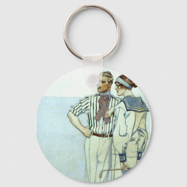 Sporting Clothes Key Ring (Front)