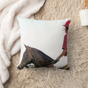 SPORTING HORSES CUSHION