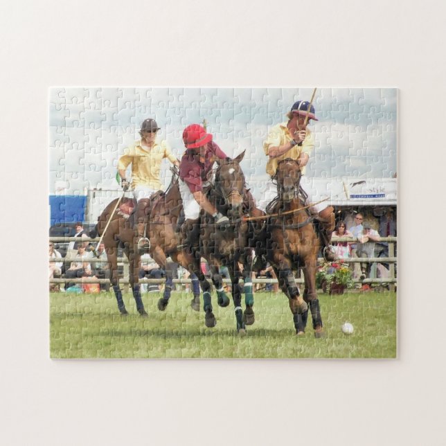 SPORTING HORSES JIGSAW PUZZLE (Horizontal)