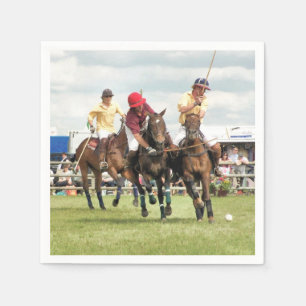 SPORTING HORSES NAPKIN