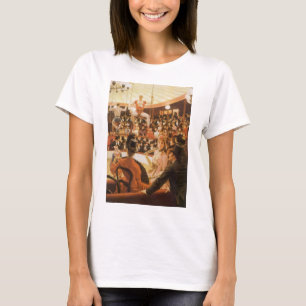 Sporting Ladies (aka Circus Lover) by James Tissot T-Shirt