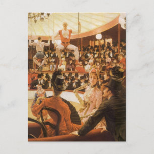Sporting Ladies (or Circus Lover) by James Tissot Postcard