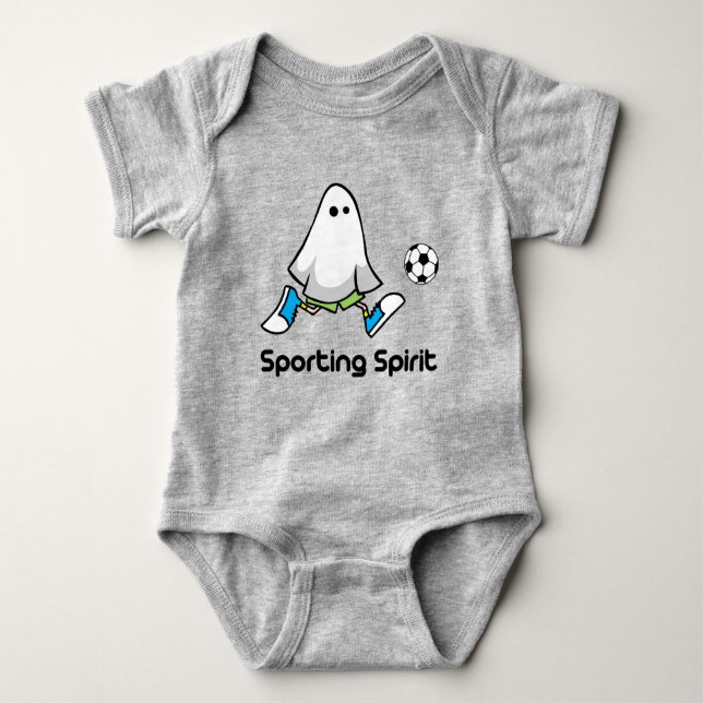Sporting Spirit Baby Bodysuit (Front)