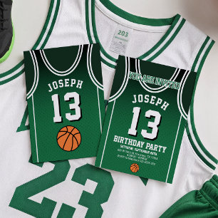 Sports 13 Birthday Party Invitation