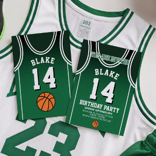 Sports 14 Birthday Party Invitation