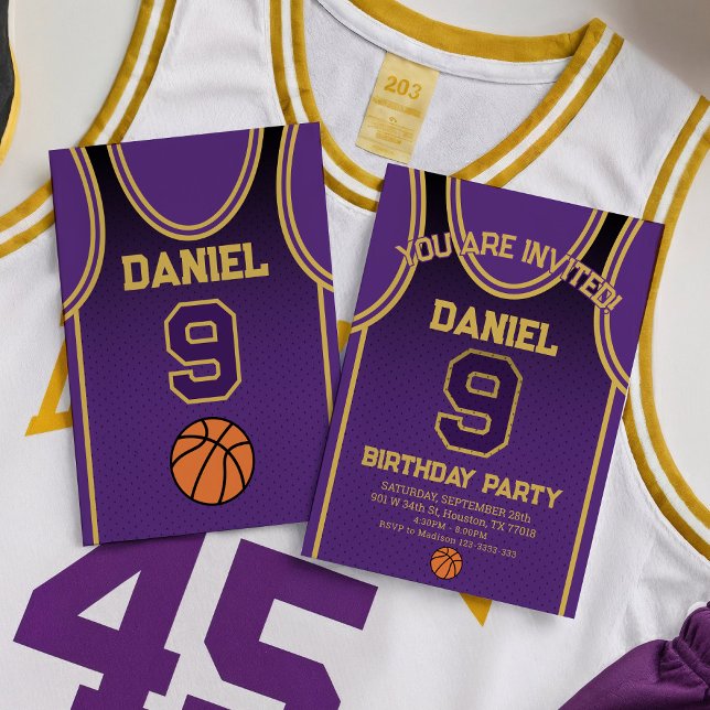 Sports 9 Birthday Party Invitation (Creator Uploaded)