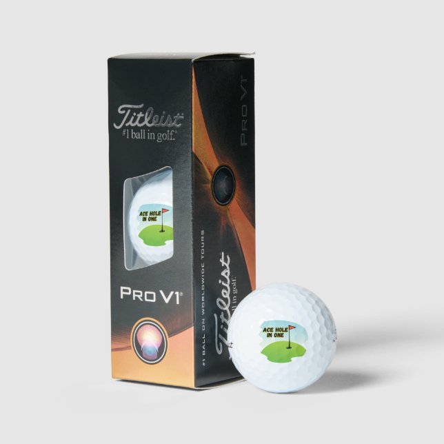 Sports Ace Hole in One Golf Balls (Packaging)