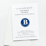 Sports Award Banquet Football Softball Baseball Invitation<br><div class="desc">Sports Award Banquet Invitation - A wonderfully elegant backdrop to invite guests to the award banquets for football softball baseball soccer,  etc.</div>